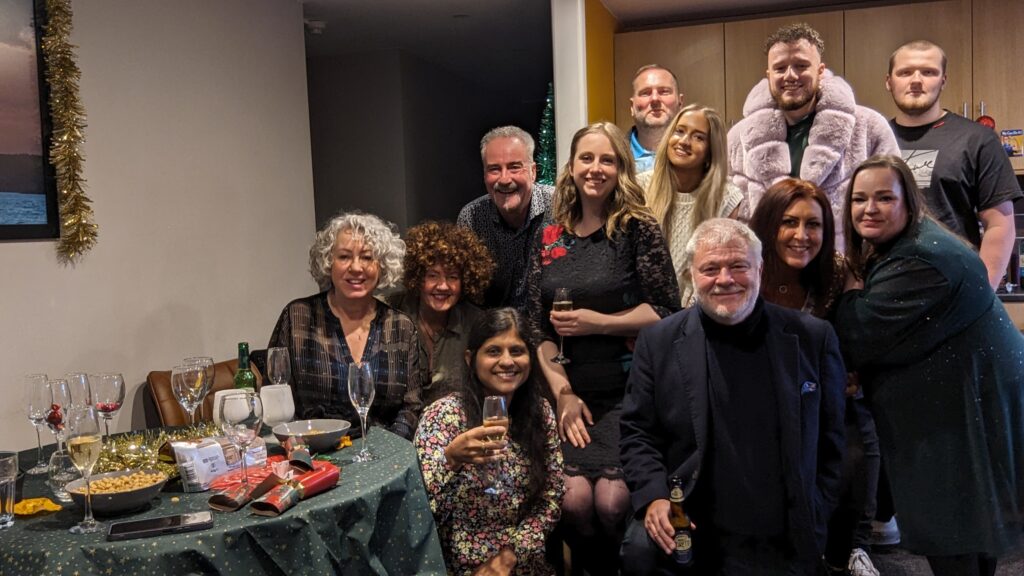 Richmond Scientific team on their annual Christmas party